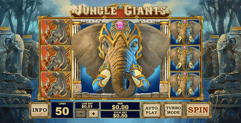 Slot Jungle Giants Playtech