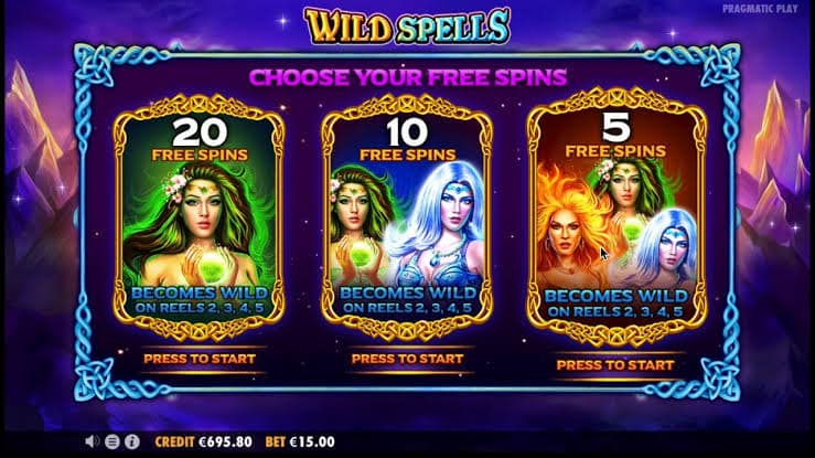 3 Penyihir Cantik? – Slot Wild Spells Pragmatic Play